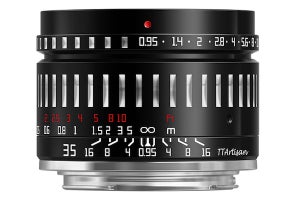 TTArtisan、大口径で小型軽量なAPS-C用レンズ「35mm F0.95」- マウント5種