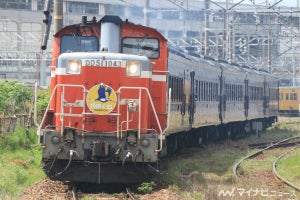 JR西日本「DLクリスマス号」新山口駅と津和野駅前で冬のおもてなし