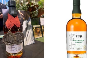 「キリン シングルグレーンジャパニーズウイスキー 富士」がJapan Whiskey of the Yearを受賞