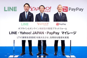 買えば買うほどお得なサービス「LINE・Yahoo! JAPAN・PayPay マイレージ」が来春スタート