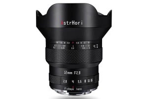 4万円台前半で買える魚眼レンズ「AstrHori 12mm F2.8」　4,000円引きクーポンも