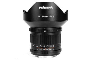 フルサイズミラーレス用の超広角レンズ「PERGEAR 14mm F2.8」　42,999円