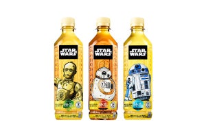 『スター・ウォーズ』デザインのサントリー特茶が登場