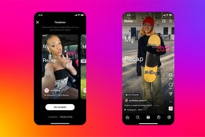 Instagram、2022年を振り返るリール動画を作成できる期間限定テンプレート