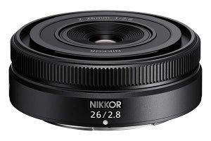 ニコン、Zマウントレンズを開発発表　26mmの広角パンケーキレンズとF1.2の85mm