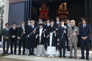 ジャニーズ事務所、17年ぶり成人式開催　なにわ男子・道枝駿佑＆長尾謙杜ら11人参加