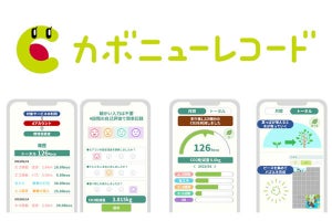 ドコモ、エコ活動を可視化できる「カボニューレコード」 - 利用開始で200ポイント進呈