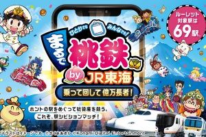 JR東海「まるで桃鉄」サービス開始、リニア・鉄道館C62形に装飾も