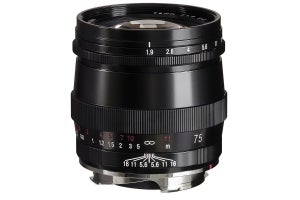 コシナ、VMマウント向け中望遠「ULTRON 75mm F1.9」 コーティング違いで2種類用意