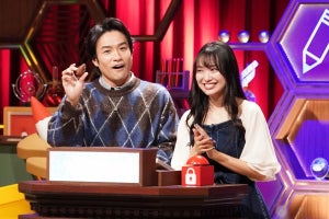 笠原秀幸＆北原里英、『小5クイズ』で夫婦初共演