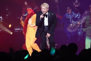 香取慎吾、ソロ初のアリーナライブに感慨「本当に幸せ」 稲垣吾郎も駆け付ける