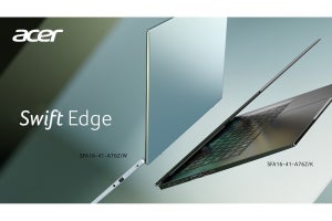 エイサー、大幅に薄型化した「Swift Edge」日本に投入 Ryzen 7 PRO搭載