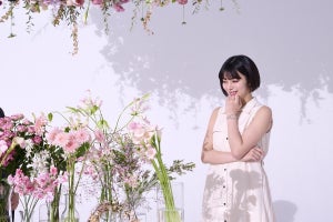 池田エライザ、花束制作に挑戦　テーマは“やさしさ”「自由でいい」