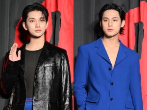 SEVENTEEN・JOSHUA＆MINGYU、日本のファッションショーに登場! 来場者から歓声上がる