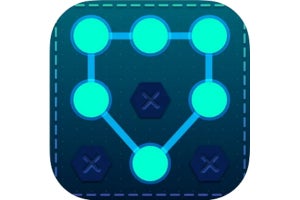 【毎日がアプリディ】並んだドットを一筆ガキで繋ぐパズルのiOS版！「Find A Way Puzzle」