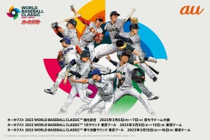 WBC2023、auスマパスなどで全試合ハイライト&過去4大会振り返り映像配信