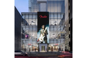 フェンダー、世界初の旗艦店「FENDER FLAGSHIP TOKYO」を原宿にオープン