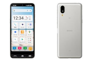 UQ mobile、シニア向けスマホ「BASIO active」を3月17日に発売