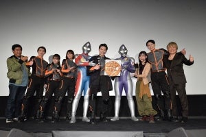 『ウルトラマンデッカー』映画大ヒット御礼スペシャル上映会にキャスト陣と影山ヒロノブが登場「音楽人生の中でも一番の宝物」