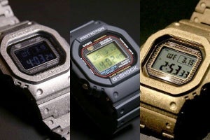 G-SHOCK 40周年 - 初号機を現代技術で進化「RECRYSTALLIZED SERIES」