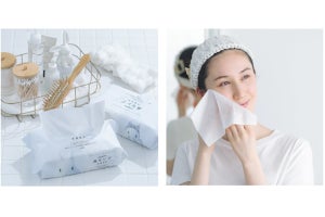 洗顔後に顔の水分を拭き取る「鼻セレブ」が登場! エンボス加工で素早く吸水