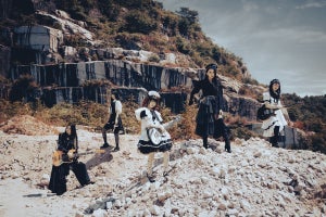 BAND-MAID、米ロックフェス「ロラパルーザ・シカゴ」出演決定　日本の女性アーティストで初