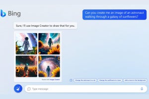 Microsoft「新しいBing」に画像生成AI機能、「Image Creator」プレビュー開始