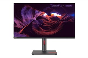 レノボ、USBケーブル1本でつなげるドック機能付き31.5型4K IPS液晶