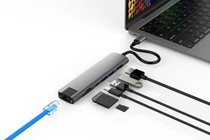 4K60Hz映像出力やUSB PDパススルーに対応した「HyperDrive SLAB 7-in-1 USB-Cハブ」