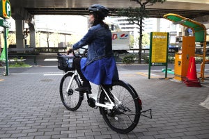 「ダイチャリ」の新型電動アシスト自転車に乗ってみた - 災害時にも活用できる最大100km走行可能な大容量バッテリー搭載