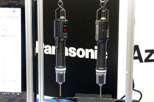 熟練の技を継承して作業ミスを減らす工場向け電動ドライバー - パナソニック「Azeloss」シリーズ発表会から