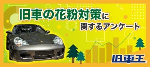 【クルマの花粉対策】旧車に付着する花粉を気にしている人は半数! 対策方法は?