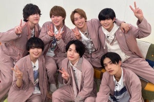 なにわ男子が自己紹介リニューアル!?　大橋和也、道枝駿佑に決めポーズ伝授