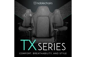 noblechairs、ファブリック素材を使用したゲーミングチェア3モデル