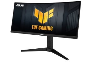 ASUS、曲率1,500Rの湾曲型ウルトラワイドディスプレイ「TUF Gaming VG30VQL1A」