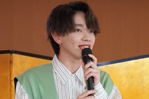 宮世琉弥、“子犬系”愛されキャラ発揮「かわいいなぁ!」「コーヒー飲めるの?」