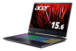 日本エイサー、カジュアルゲーマー向け15.6型ノートPCの新モデル