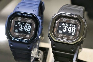 G-SHOCK、初代スクエアフォルムに心拍計などを内蔵したスポーツモデル