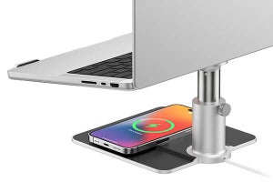 台座部分にMagSafe充電器を埋め込める！　MacBook用スタンド「HiRise Pro for MacBook」