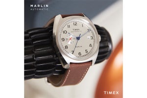 TIMEX「マーリン」、1950年代デザインをモダンに仕上げた機械式時計