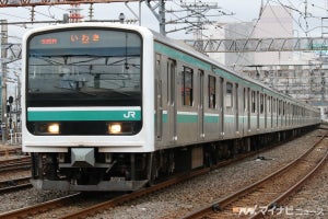 JR東日本「E501系車両撮影会」行先表示器3種類を用意、3編成展示へ