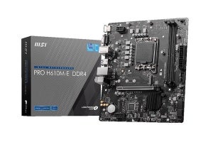 MSI、H610チップセット搭載マザーボード「PRO H610M-E DDR4」