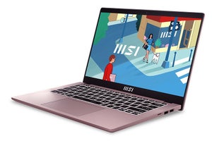 MSI、ビジネス向けノートPC「Modern 14」に新色ベージュローズ