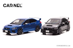 300台限定! 初代スバルWRX STIの後期型が1/43ミニカーで登場