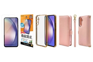 ラスタバナナ、「Galaxy A54 5G」用保護フィルム／ケースなどのアクセサリー