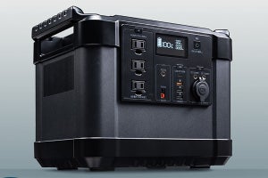 大容量1,120Wh、リン酸鉄リチウムイオン電池を採用したポータブル電源