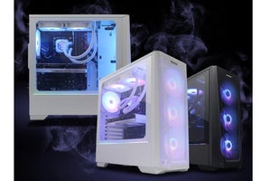 FRONTIER、白と黒から選択できる光るゲーミングPC「GLシリーズ」