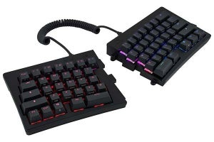 アーキサイト、Alice配列の左右分離型キーボード「MD600Alpha BT RGB」