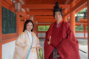 『光る君へ』吉高由里子＆柄本佑、平安神宮で撮入「平安時代にタイムリープをしたような気持ち」