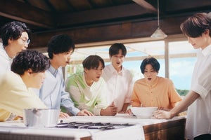 Kis-My-Ft2、7人7様の“おいしい顔”を披露　「サッポロ一番」新CM公開